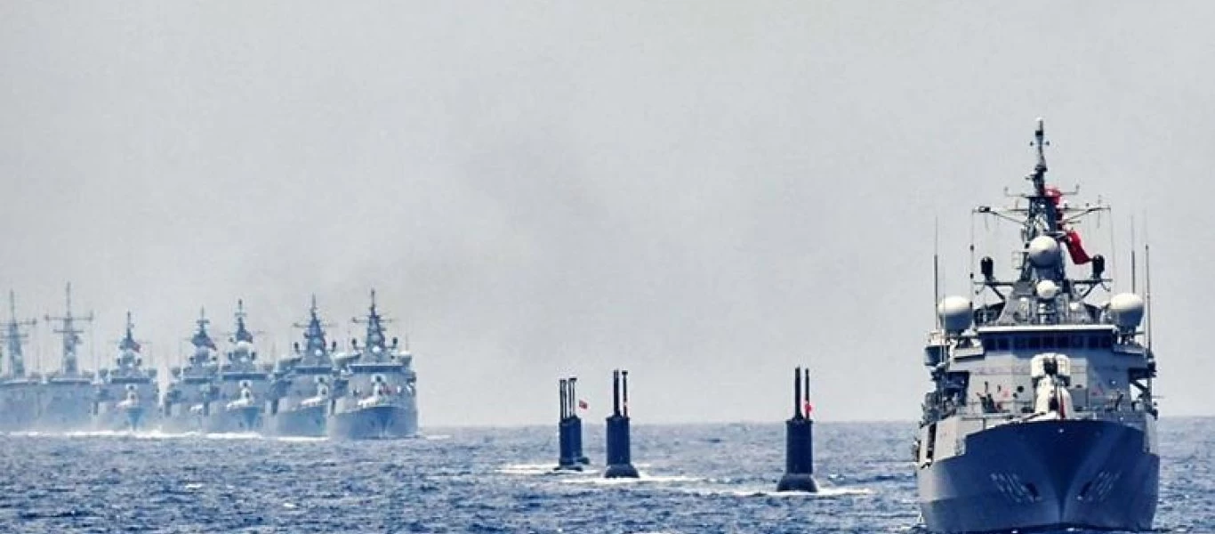 Οι Τούρκοι δημοσιοποίησαν στο google maps την «γαλάζια πατρίδα» της φαντασίας τους